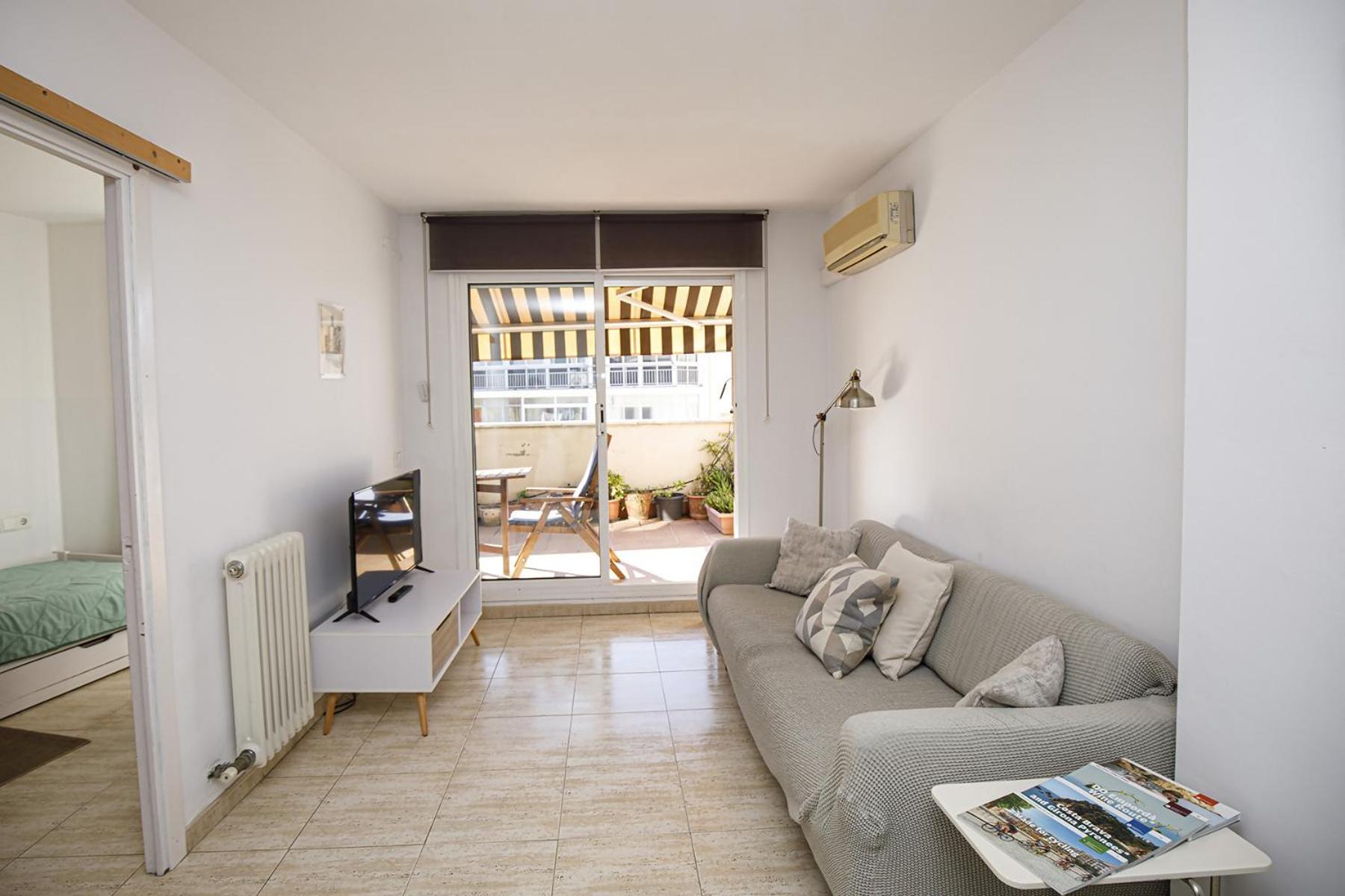 Apartamento Con Dos Grandes Terrazas En Girona Luaran gambar